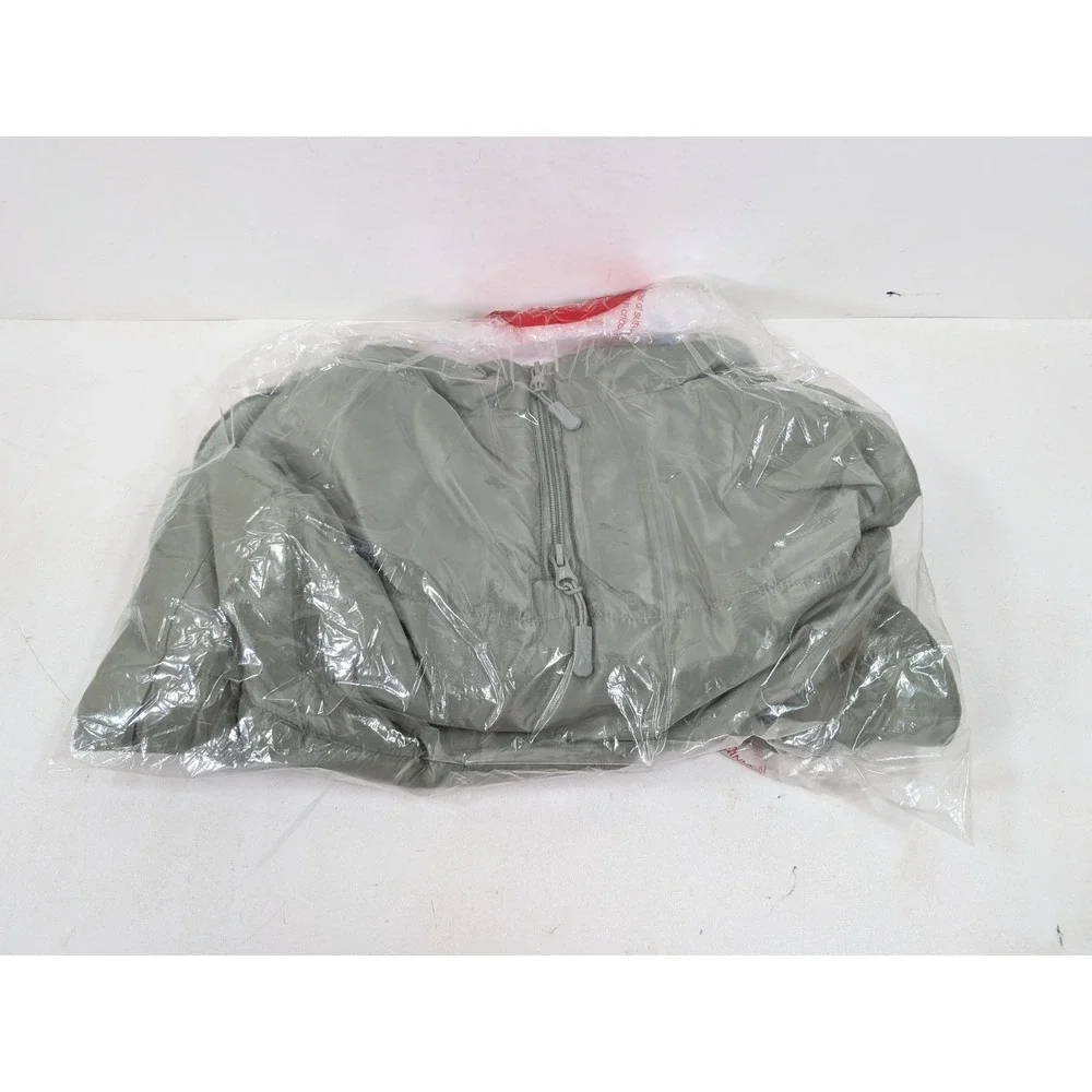 Boots & Barkley Large Puffer Jacket Pet Apparel Sage Green Fleece Lined Dog Coat